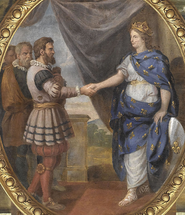 Renouvellement d’alliance avec les Suisses, 1663